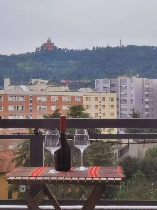 Brodolinas: Bilocale Esclusivo Con Vista Apartamento Bolonha Itália